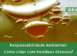 Responsabilidade Ambiental: Como Lidar com Resíduos Oleosos?