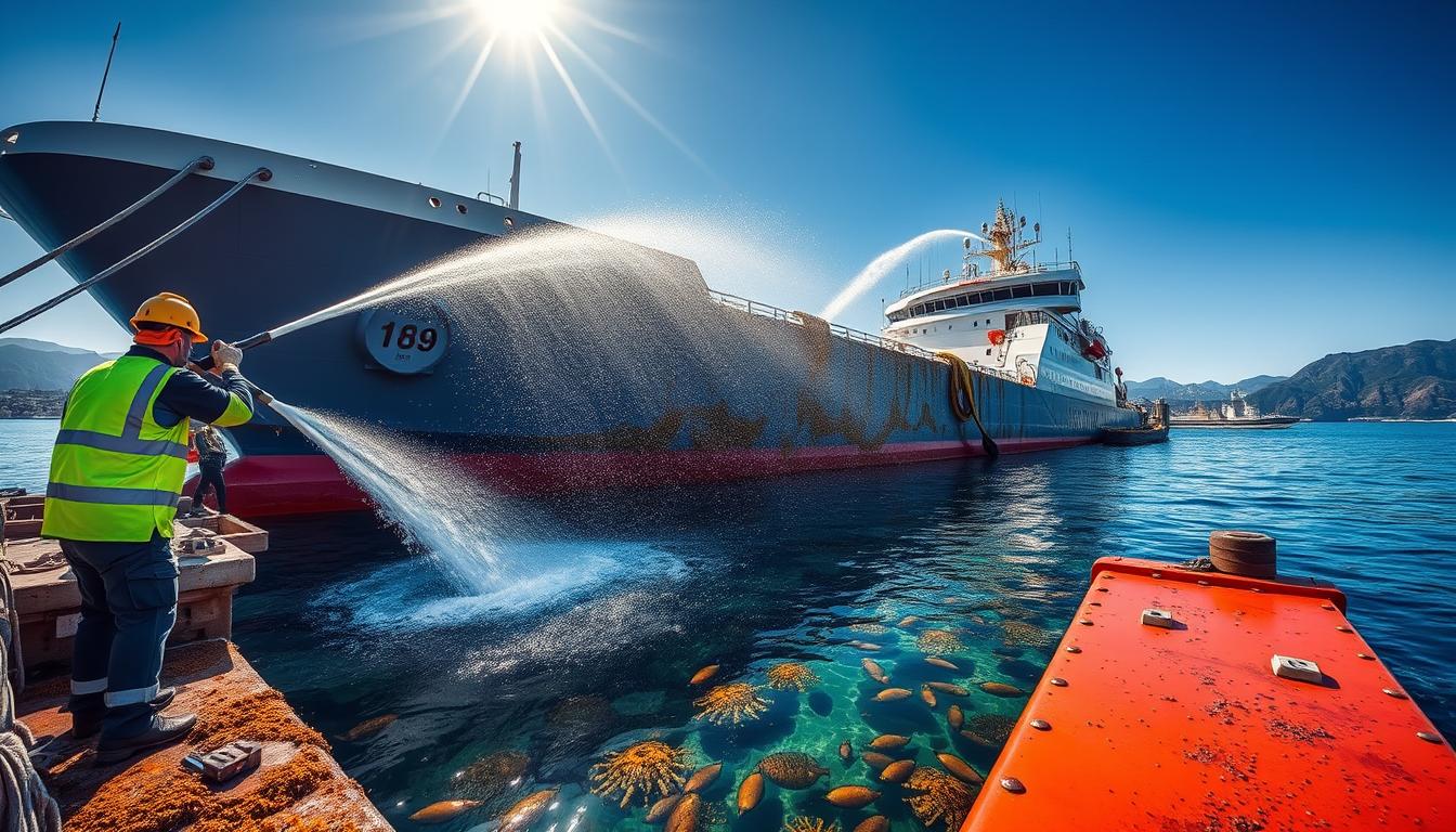 Qual o Principal Benefício da Limpeza de Casco de Navios?