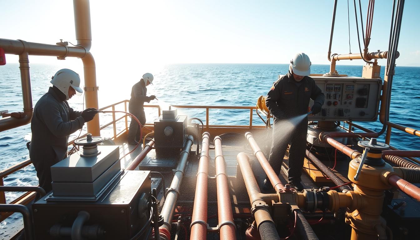 Limpeza Offshore: Técnicas e Cuidados Essenciais Limpeza Offshore: Técnicas e Cuidados Essenciais