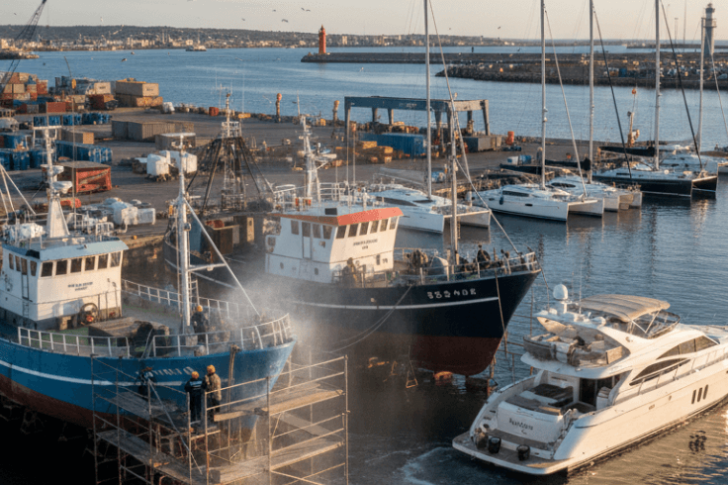Limpeza Naval Profissional: Proteção e Manutenção para Indústrias Marítimas