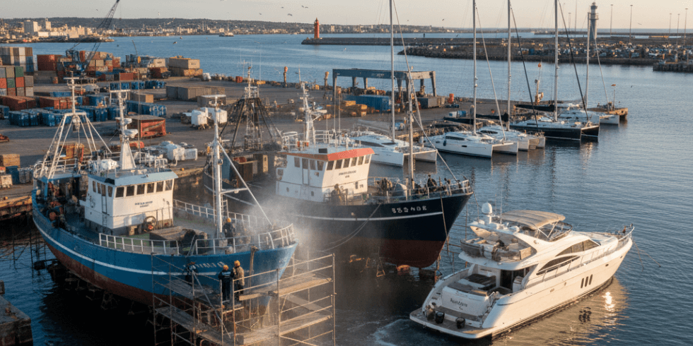 Limpeza Naval Profissional: Proteção e Manutenção para Indústrias Marítimas Limpeza Naval Profissional: Proteção e Manutenção para Indústrias Marítimas