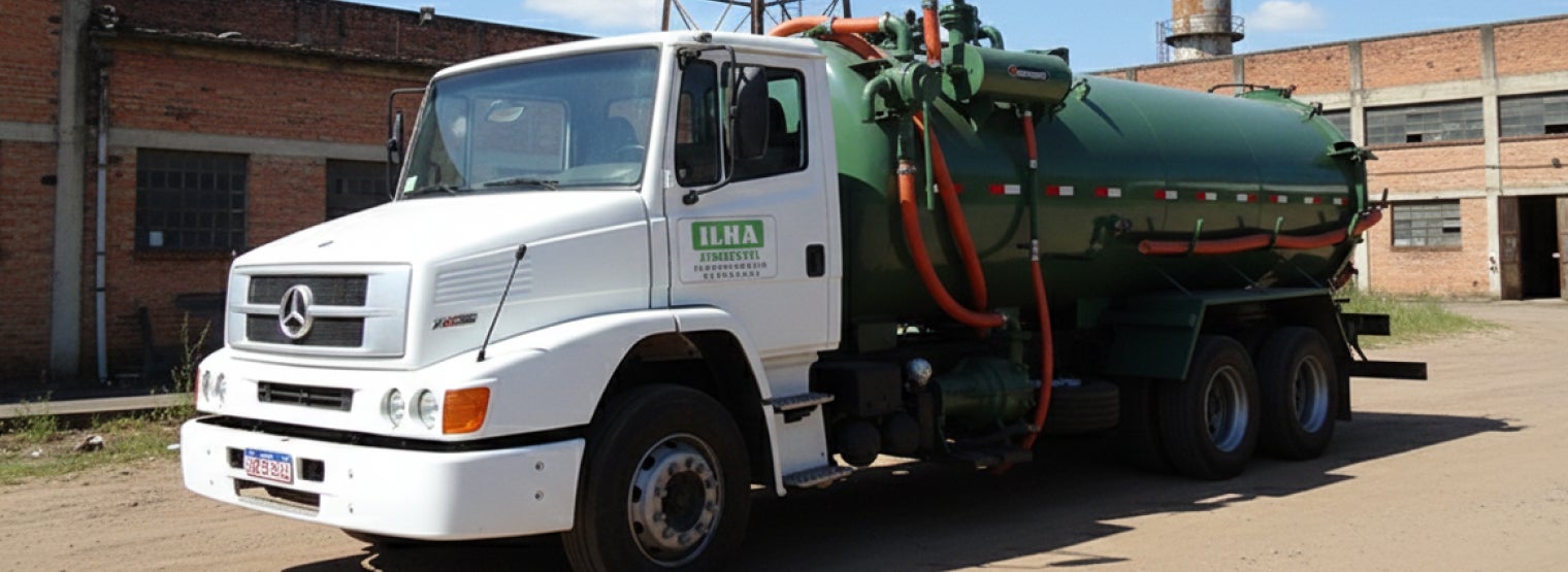 Locação de Caminhão a Vácuo no ES e RJ | Aluguel de Caminhão Limpa Fossa
